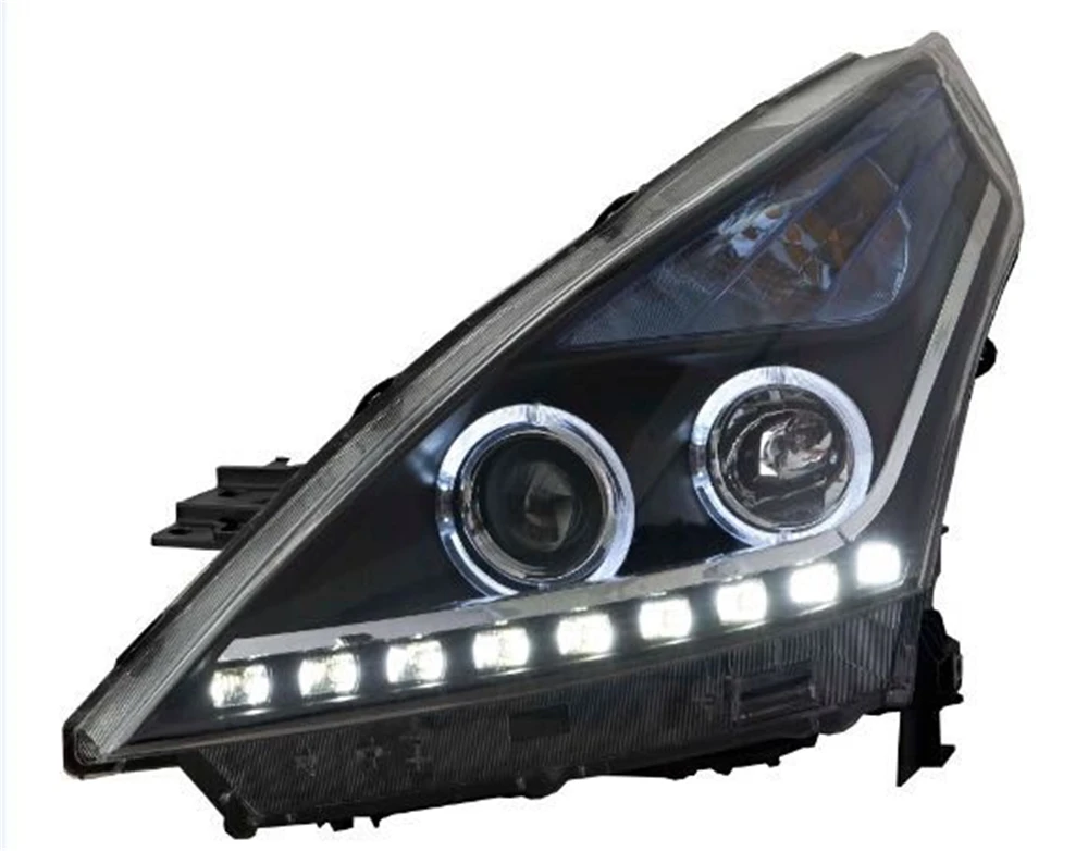 Для Nissan Teana фары 2008 2009 2010 2011 2012 Altima светодиодный фары DRL Hid вариант фара ангельский глаз луч автомобильные аксессуары