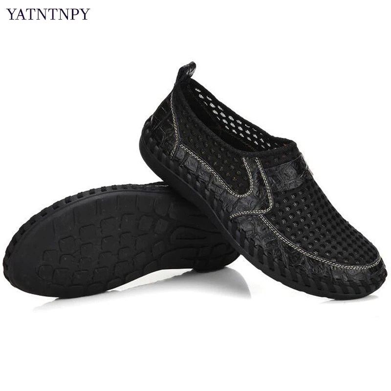 Yatntnpy عارضة الرجال الأحذية حجم كبير 38-48 الأحذية شبكة رياضة ، تنفس الأحذية الجلدية شقة الاخفاف الانزلاق على المتسكعون التمساح Yatntnpy عارضة الرجال الأحذية حجم كبير 38-48 الأحذية شبكة رياضة ، تنفس الأحذية الجلدية شقة الاخفاف الانزلاق على المتسكعون التمساح