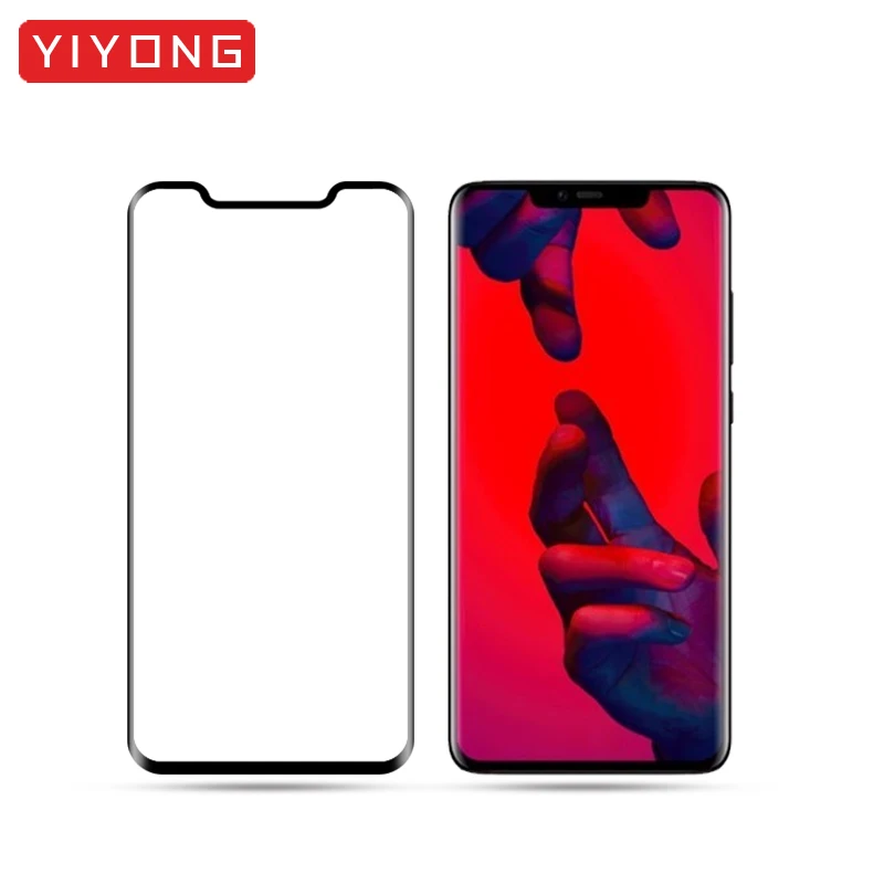 Изогнутое 3d стекло YIYONG с закругленными краями для Huawei Mate 20 Pro закаленное Защитная