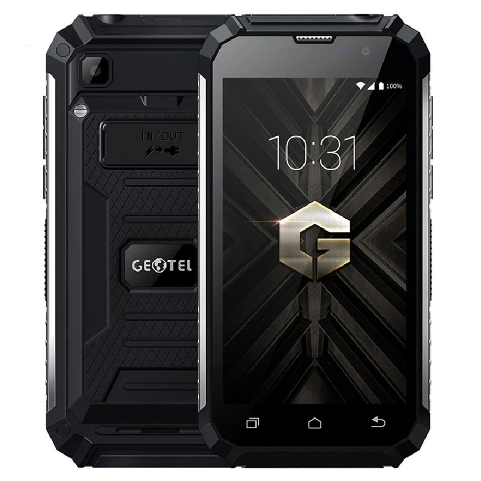 Geotel G1 5 0 дюймов HD 3G WCDMA мобильный телефон 7500 мАч superbattery mtk6580a четыре ядра 2 ГБ