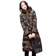 Зимняя парка, женская верхняя одежда, новинка, Женская куртка с хлопковой подкладкой, длинная, тонкая, утолщенная, теплая, зимняя куртка, пальто для женщин, плюс размер 4XL