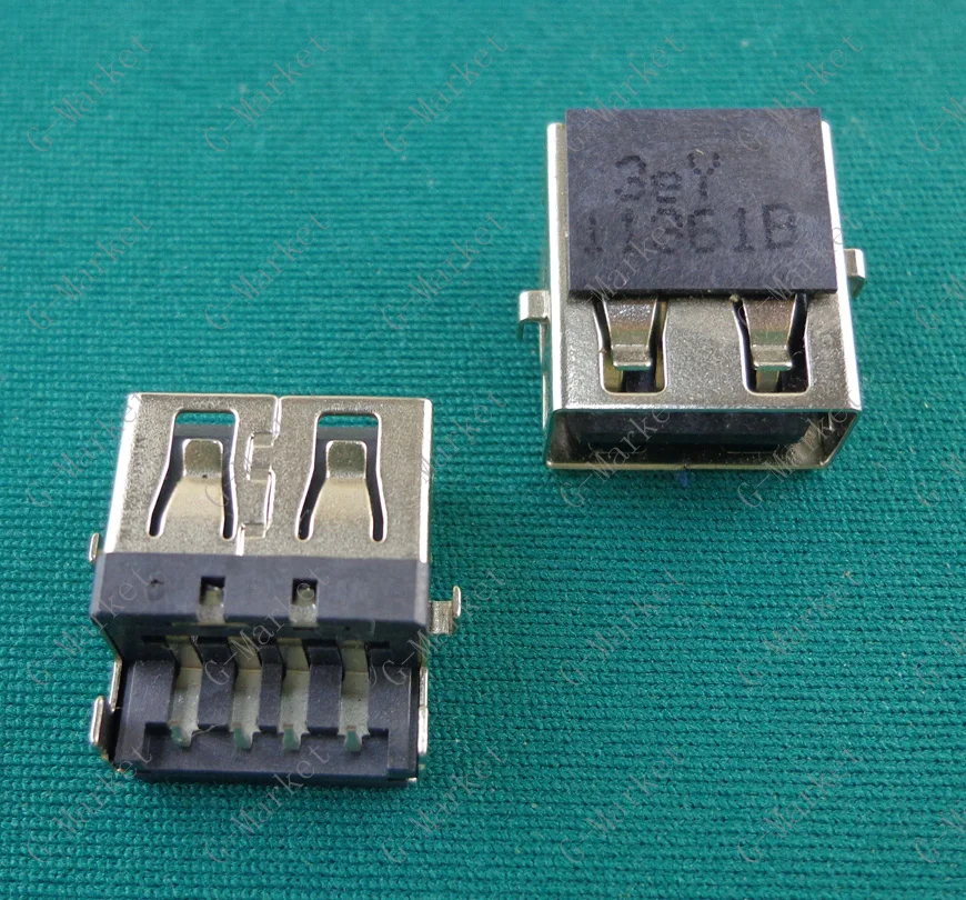 Разъем USB jack для ноутбука HP G4 1000 G6 G7 G62 Lenovo G570 G570A G570AH E320 Samsung 3 NP300E5C|Соединители| |