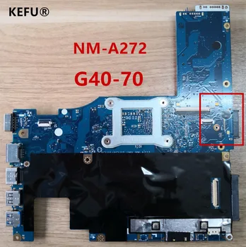 

KEFU ACLU1 ACLU2 UMA NM-A272 laptop motherboard For lenovo G40-70 Mainboard works