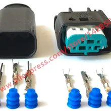 5 комплектов Женский Мужской 4 Pin 1-967640-1 8E0971934 TPMS для VW Audi датчик кислорода Авто конвертер LPG разъем