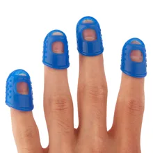 4pcs Guitar Fingertip Protectors Finger Guards Ukulele Guitar Reusable Durable Washable Comfortable Fingertip Protectors Hot