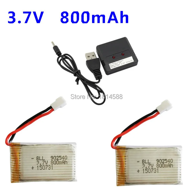 Syma X5C X5SC X5SW X5C-1 V931 H5C CX-30 CX-30W SS40 FQ36 T32 T5W H42 Квадрокоптер 3 7 В 800 мАч литиевая батарея |