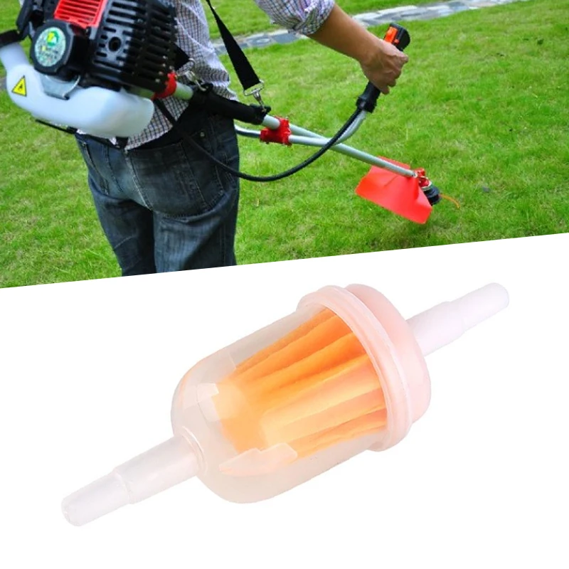 Fuel Petrol Gas Oil Filter Lawn Mower Motor With 1/4" X 5/16" Fuel