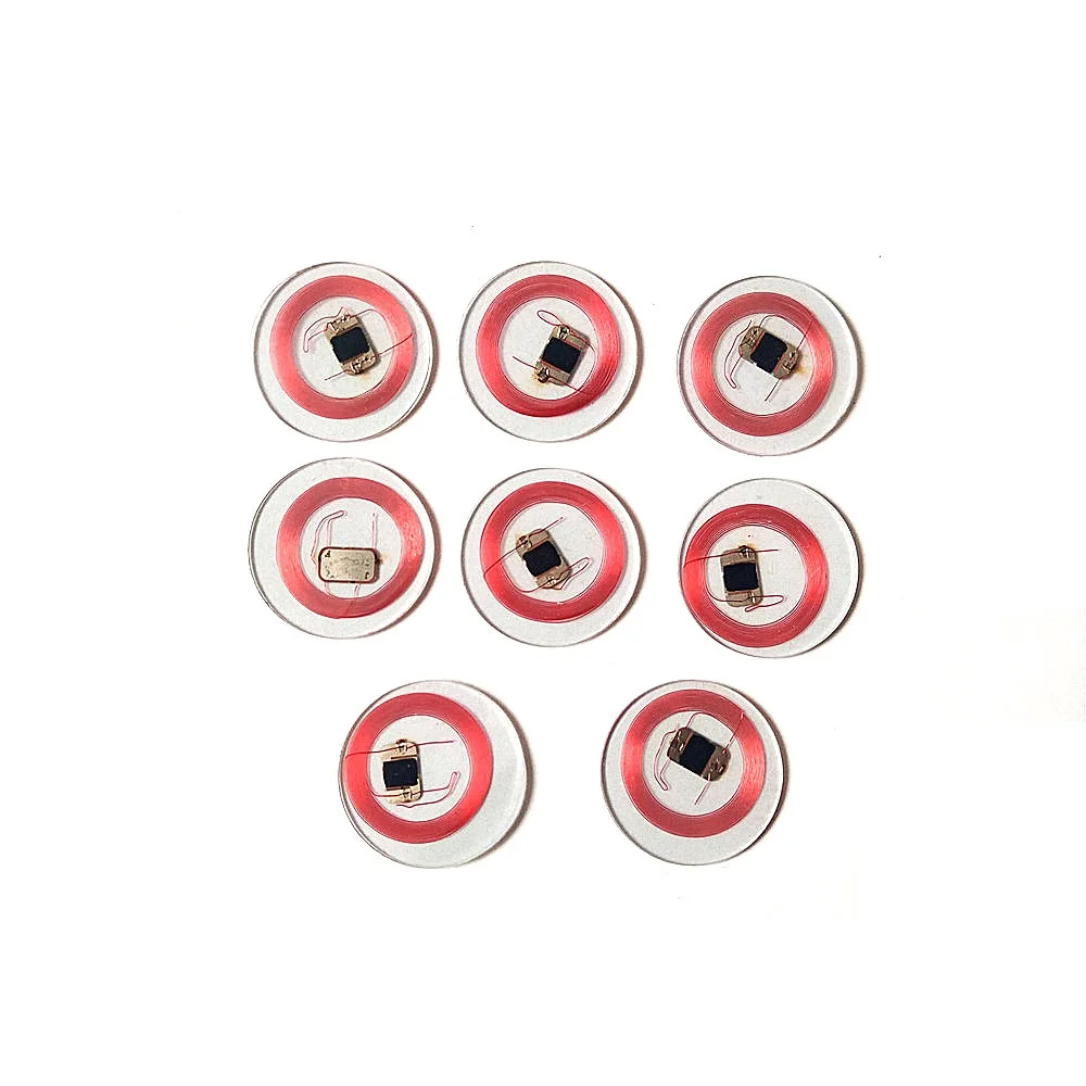 20 шт./компл. близость бирка RFID 125 кГц EM4100 Читайте только доступа к дверям Управление прозрачный монета Диаметр с фокусным расстоянием 25 мм