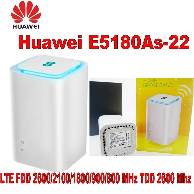 Лот 100 шт. разблокирована huawei E5180 E5180as-22 4 г LTE Cube Wi Fi точка доступа Домашний Беспроводной роутер