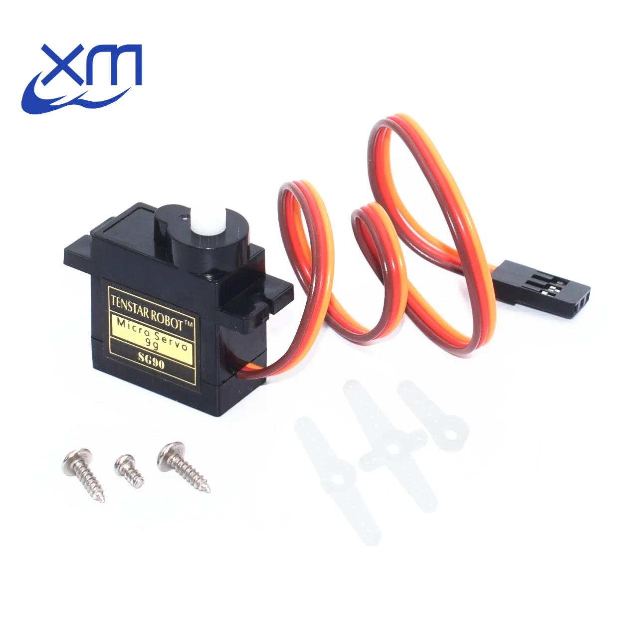 20 шт./лот 9g микро сервопривод для самолета самолет 6CH rc helcopter kds esky align вертолет sg90 черный