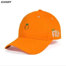Высококачественная хлопковая бейсболка с вышитыми фруктами, бейсболка авокадо, банан, виноград, персик, бейсболка для мужчин, женщин, хип-хоп, шляпа для папы, подарки