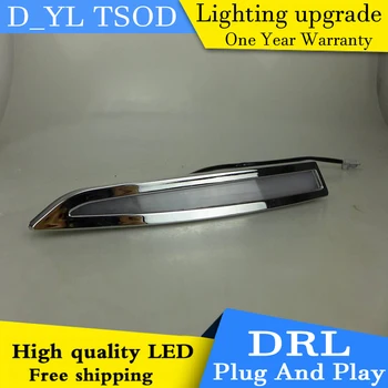 

Car styling For Ford kuga 2013-2015 LED DRL For kuga headlight daytime running lights High brightness guide "I" model