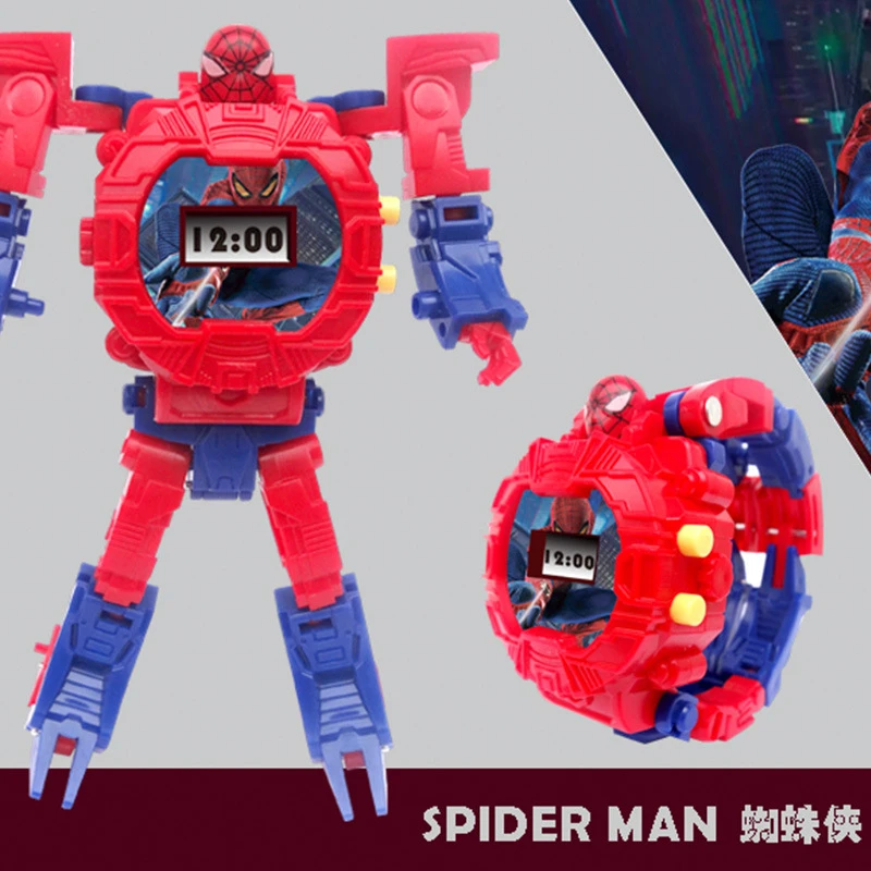 Marvel Avengers 3 Electric Kids Boy Watch Hulk Ironman spiderman Starwars Figure Model Toys Action Figures For Children Gifts (15)