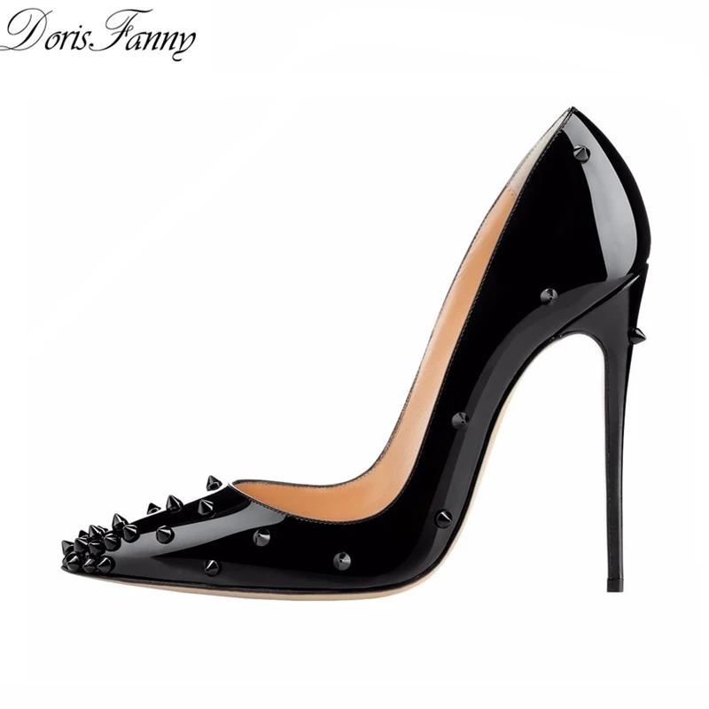 studded high heels designer