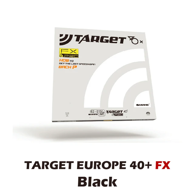 Europe 40+ FX Pro Sanwei Target Table tennis Pimples in Rubber Europe 40+ FX Pro Sanwei Target Table tennis Pimples in Rubber