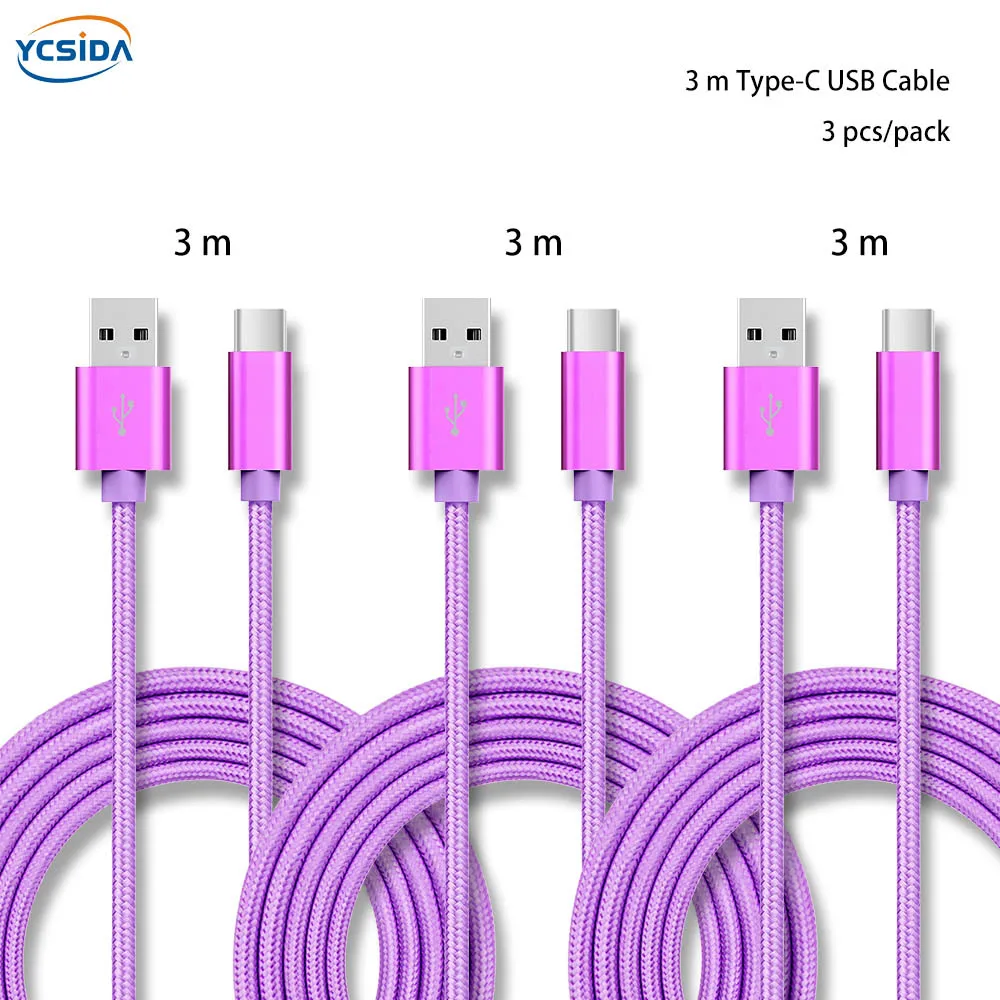 3pcs 3m type c Purple