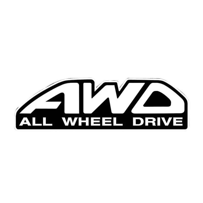 

8*2.5CM Car Sticker Decal 4*4 Wheel Drive Decorative Stickers Car Styling