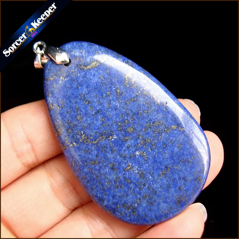 Buy Men Jewelry Pendant Slide Natural Blue Lapis