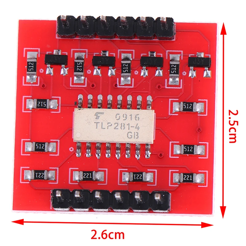 TLP281 4 CH канальный опто изолятор IC модуль для Arduino Плата расширения высокий и