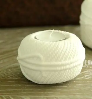

silicone candlestick Ball of yarn Silicone molds yarn mold handmade candlestick molds silica gel die Aroma stone moulds