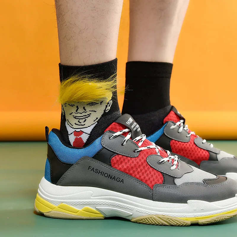 KingDeng Унисекс Смешные Harajuku Футбольные Носки Дизайнер Эстетические 3D Сумасшедшие Носки Роскошные Calcetines Дизайн одежды Корейский Стиль