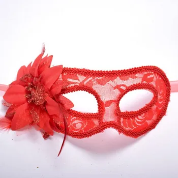 

New Sexy Lace Flower Mask Bar Night Club Mask Women Girls Princess Masquerade Masks Halloween Dance Party Dress Decor