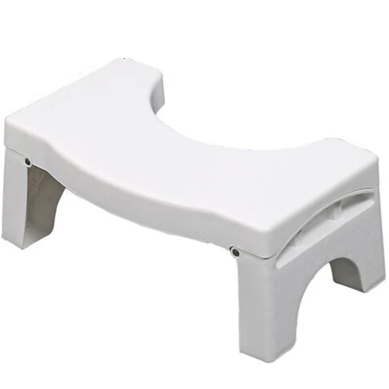 cheap 41x25x17.5Cm Non Slip Toilet Foot Stool Folding Children #039;S Potty Footstool Professional Toilet Auxiliary Stool Bathroom Suppli