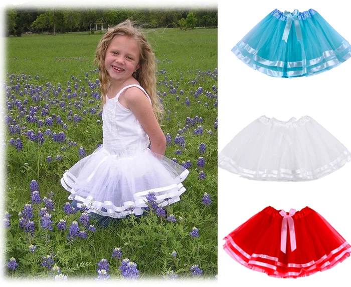 Baby Skirt Girl Tutu Skirts Mini Petticoat Tutu Skirt Princess Bow