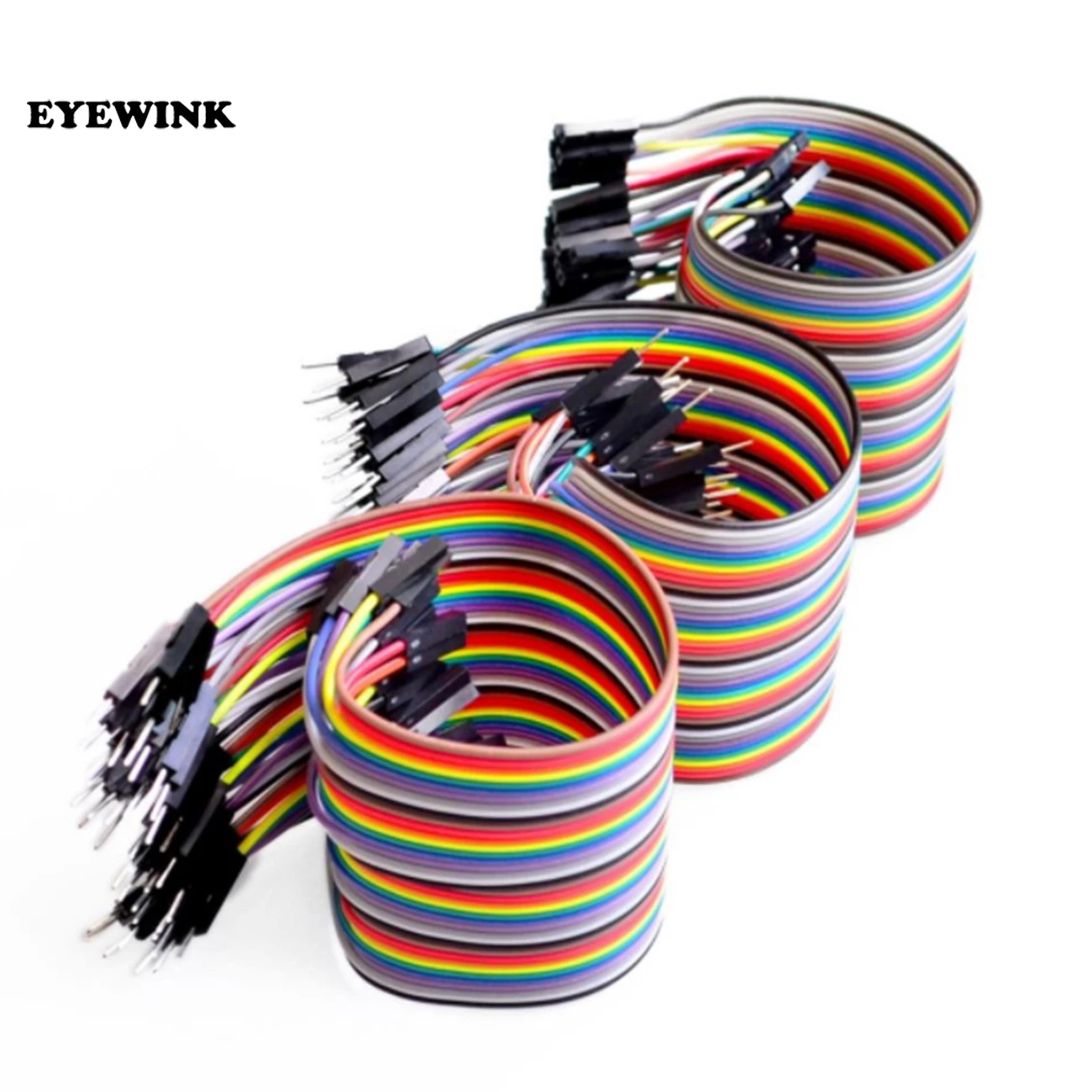 

Dupont Line 40PCS 20cm Male to Male, Female to Male, and Female to Female Jumper Wire Connector Dupont Cable sfor Breadboard