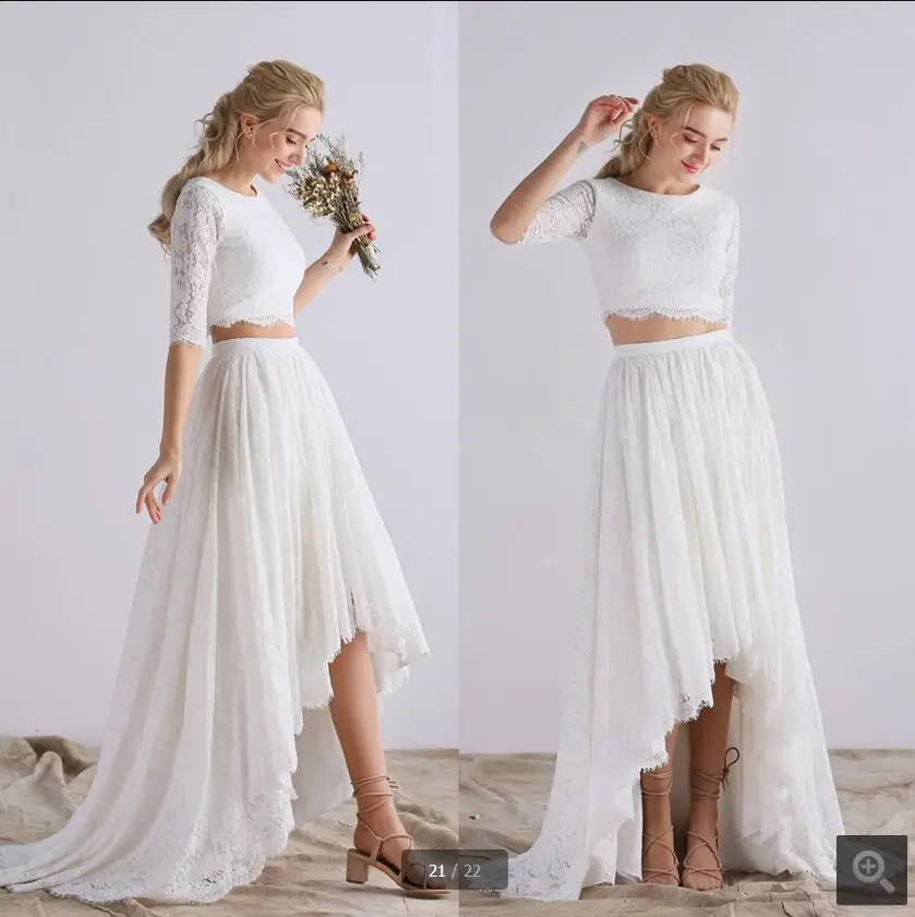 Abiti Da Sposa Due Pezzi