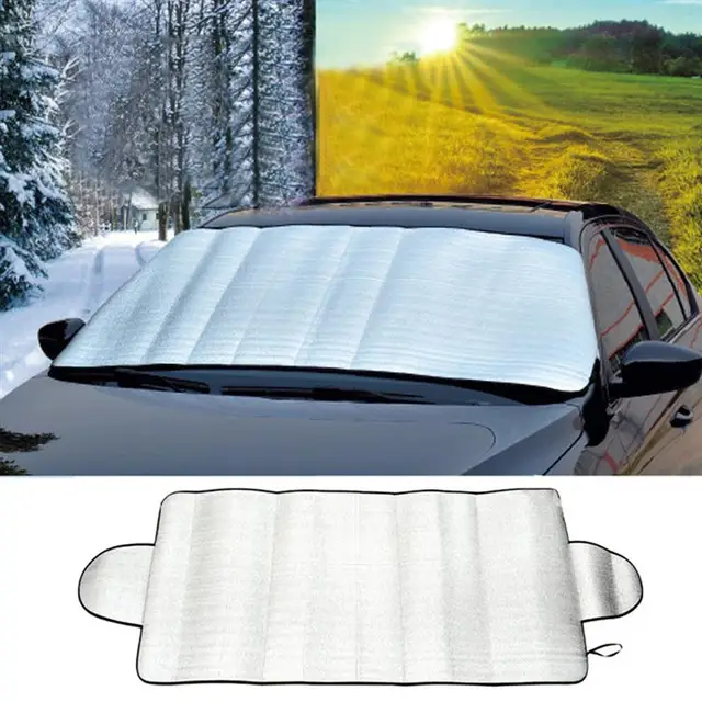 VORCOOL Thick Car Windshield Snow Cover Sun Shade Protector Frost Guard Ice Dust Exterior Cover Fits for Car