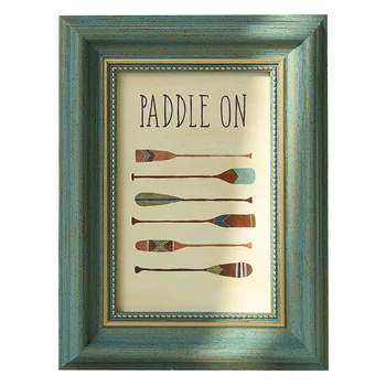 

Minimalist TV Cabinet Table Retro Wall Hanging Picture Frame Set Home Decoration Furnishing Murals Picture Frame Ornaments Craft