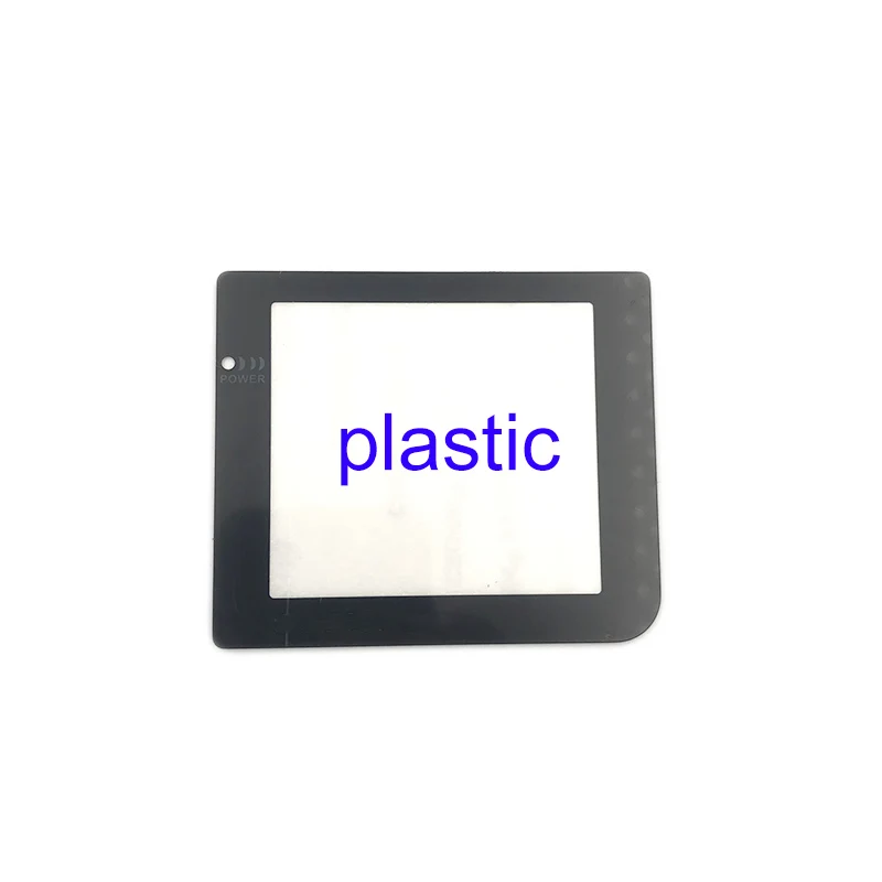 Серебряная Защитная крышка для экрана Замена для игры мальчик карман для GBP экран объектив Лицевая панель - Цвет: plastic have Lamp