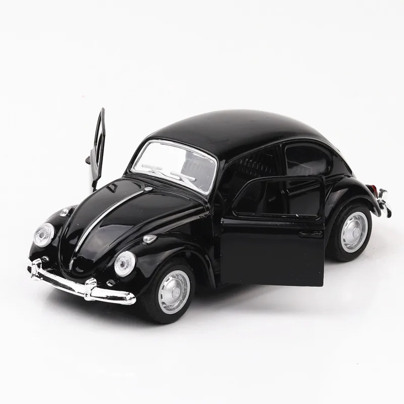1:36 Toy Car Old Beatle Metal Alloy Children Toys Scale Miniature Model 