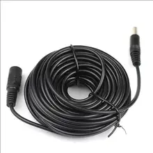 1 м 5 м 10 м 12 В CCTV DC кабель питания Удлинитель для адаптера мужской/женский 5,5 мм x 2,1 мм шнуры питания и удлинители