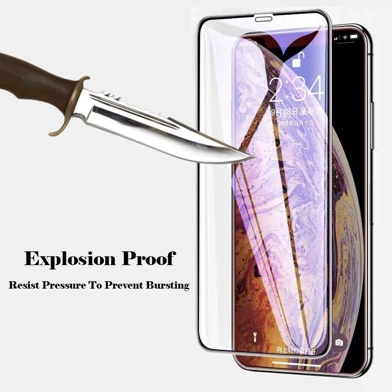 Для apple iphone xs max xr защитное стекло x на экран 6 s 7 8 plus закаленное sx rx r xmas + ip xsmax