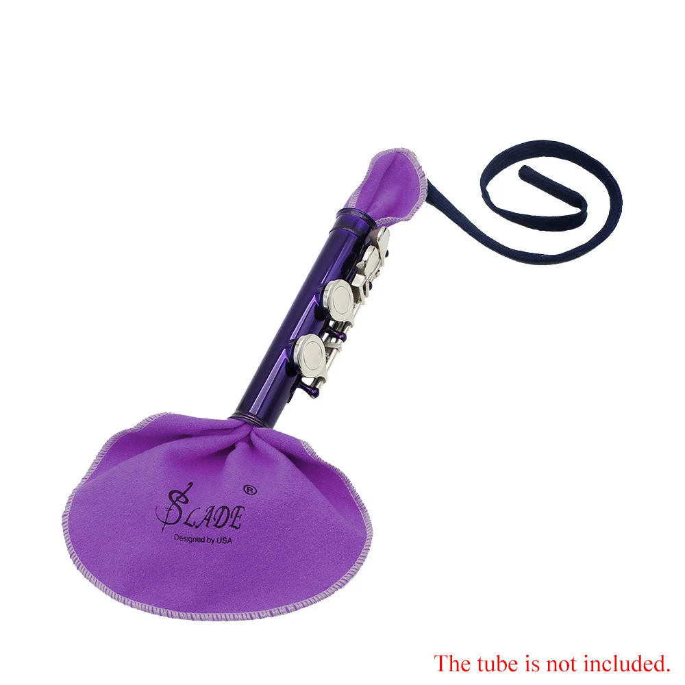 Кларнет пикколо-флейта Sax Saxphone чистящая ткань для внутренней трубки