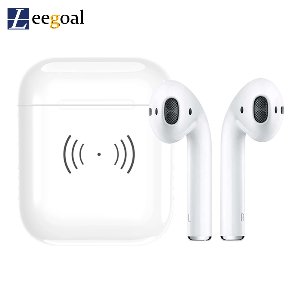 Беспроводной силиконовый зарядный чехол для Airpods Fast QI Беспроводное зарядное