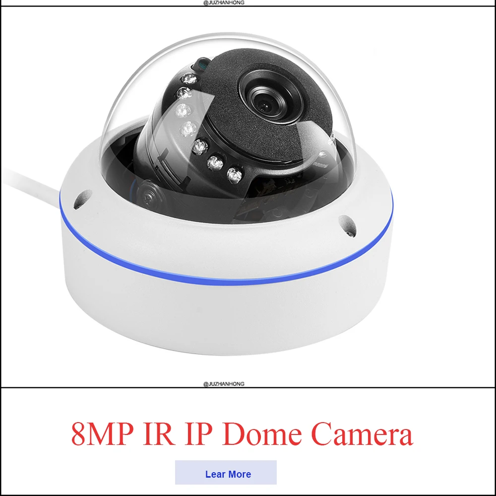 8mp ip dome camera link