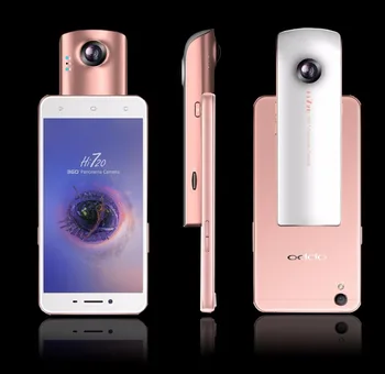 

Mini 360 Video Camera HD Panoramic Panorama VR Camera 360 with 220 Degree Dual Wide Angle Fisheye Lens for Android phone