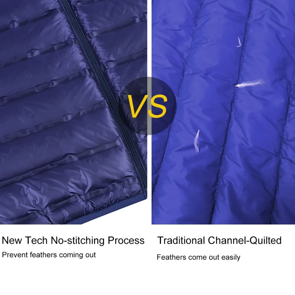 how to stop feathers from coming out of jacket