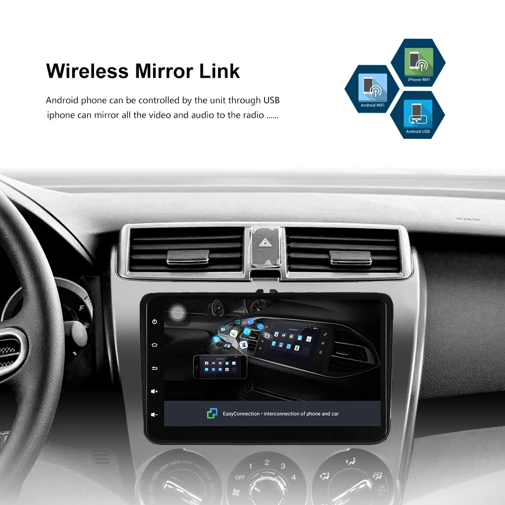 Discount S8 Panlelo 8 Inch For Volkswagen Android 8 Car Stereo 2 Din Multimedia Player Music Video 1080P GPS Navigation Auto Radio AM/FM 1