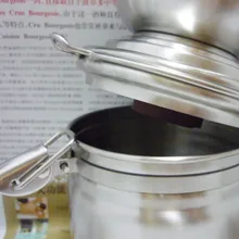 Моющийся ручной измельчитель кофе машина для помолки зерен из нержавеющей стали с емкость для порошка для хранения