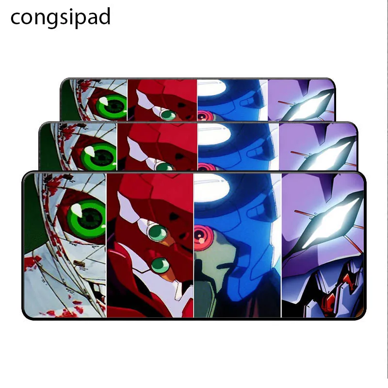  Yuzuoan 900*400*2 Genesis Evangelion Anime Gran Bloqueo borde Mousepad ordenador para LOL DOTA CSGO