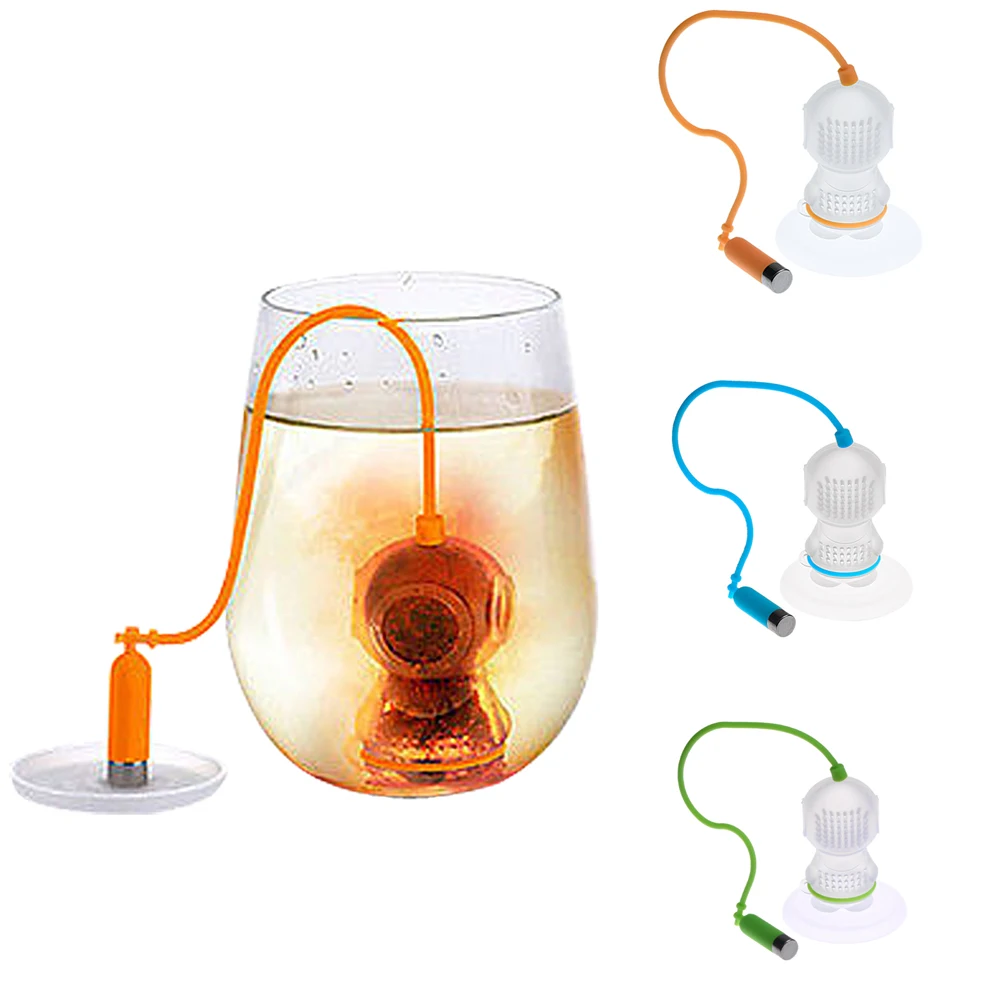 Hot Sale Deep Coffee Tea Infusers Makers Diver Loose Leaf Strainer Herb