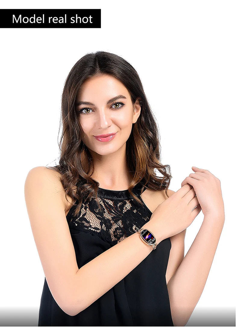 SANDA, новые модные Смарт-часы для женщин, Bluetooth, пульсометр, кровяное давление, монитор сна, фитнес, спортивные Смарт-часы, браслет, часы