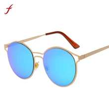 Feitong Moda Vintage Hombres de Las Mujeres Del Ojo de Gato Retro Gafas Unisex Viajes Aviator Espejo Lente gafas de Sol Gafas de sol gafas de sol mujer