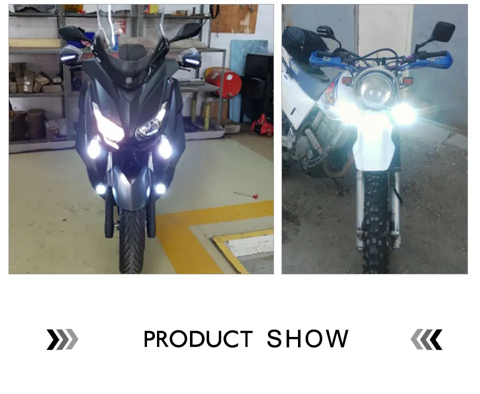 LED H4 P43t HS1 LED BA20D H6 Motorcycle Headlight Bulb 2400Lm HI-LO Lamp Scooter Accessories Moto DRL Lights For Suzuki 12V  (20)