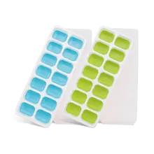 Квадратная форма для льда с крышкой DIY креативная форма для льда квадратный лоток для льда фруктовый лед производитель кубиков гаджет для бара