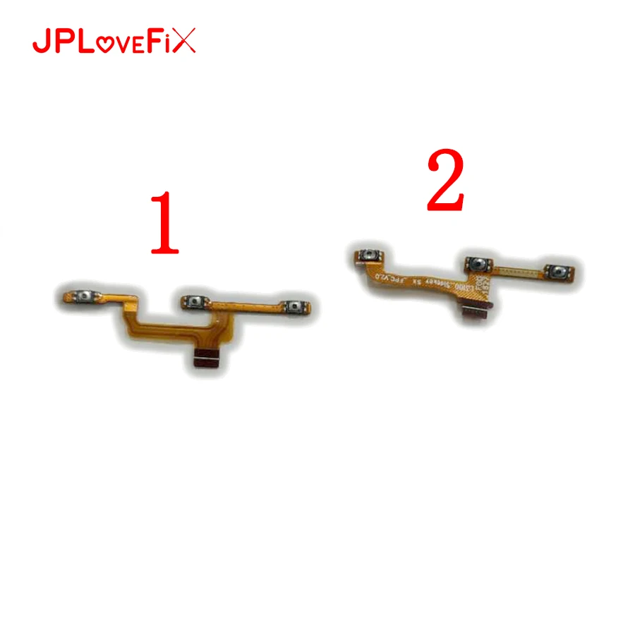 

JPFIX Power and Volume Button Flex Cable Ribbon For Motorola Moto E5 E5 Plus On Off Switch Key Spare parts Repair Replacement